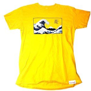 Classic Diamond Supply Great Wave off Kanagawa Hokusai Japanese Art T-Shirt M